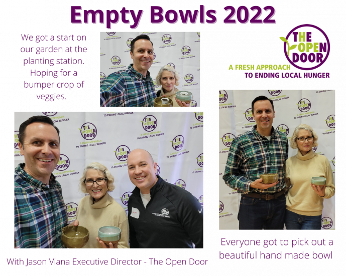 Empty Bowls The Open Door Pantry Butler and Associates Insurance Agency